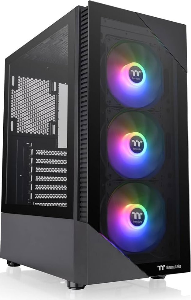 Thermaltake View 200 TG ARGB Case, Midi Tower - Image 1