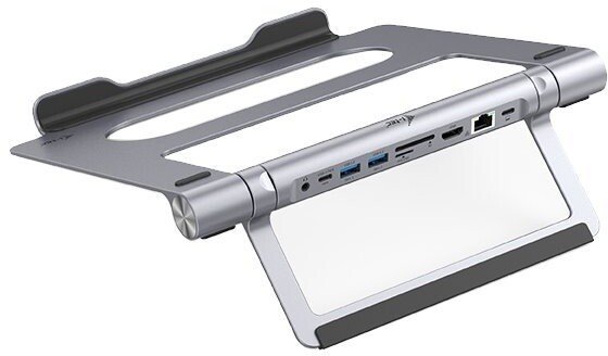 I-Tec Mbajtëse Laptop Aksesore, e Argjendtë, Docking Station 100W - Thumbnail 2
