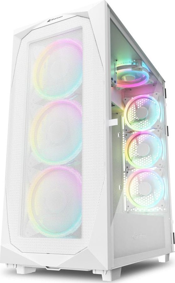 Sharkoon REV300 ARGB Case, White, Full Tower - Image 1