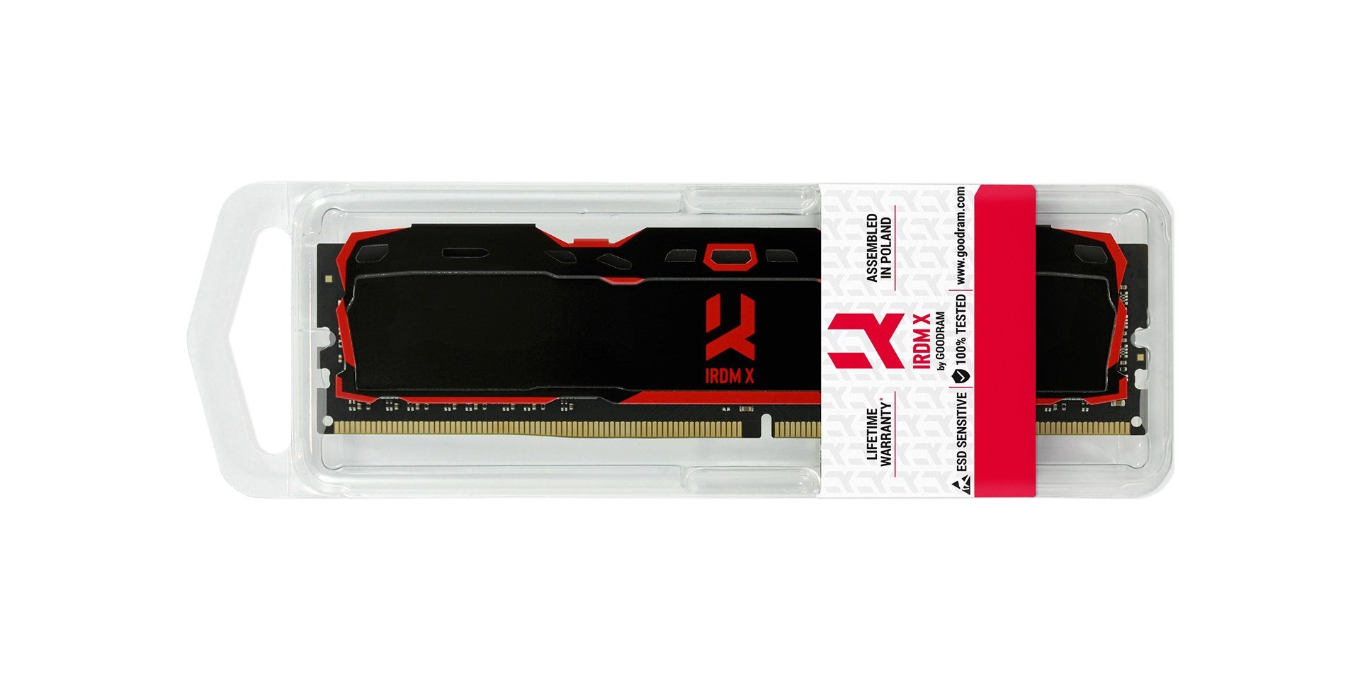 Goodram DDR4 IRDM X RAM, 8GB, 3200, Black - Image 1