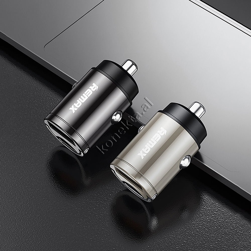 REMAX Adaptor Karikimi 18w Fast Charge Me Porte Usb / Type-c Per Makine, E Zeze / Silver - Thumbnail 11