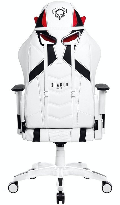 Diablo X-Ray Gaming Chair, XL, White / Black - Thumbnail 4