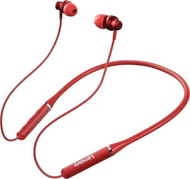 Lenovo HE05 Headphones, Red - Thumbnail 2