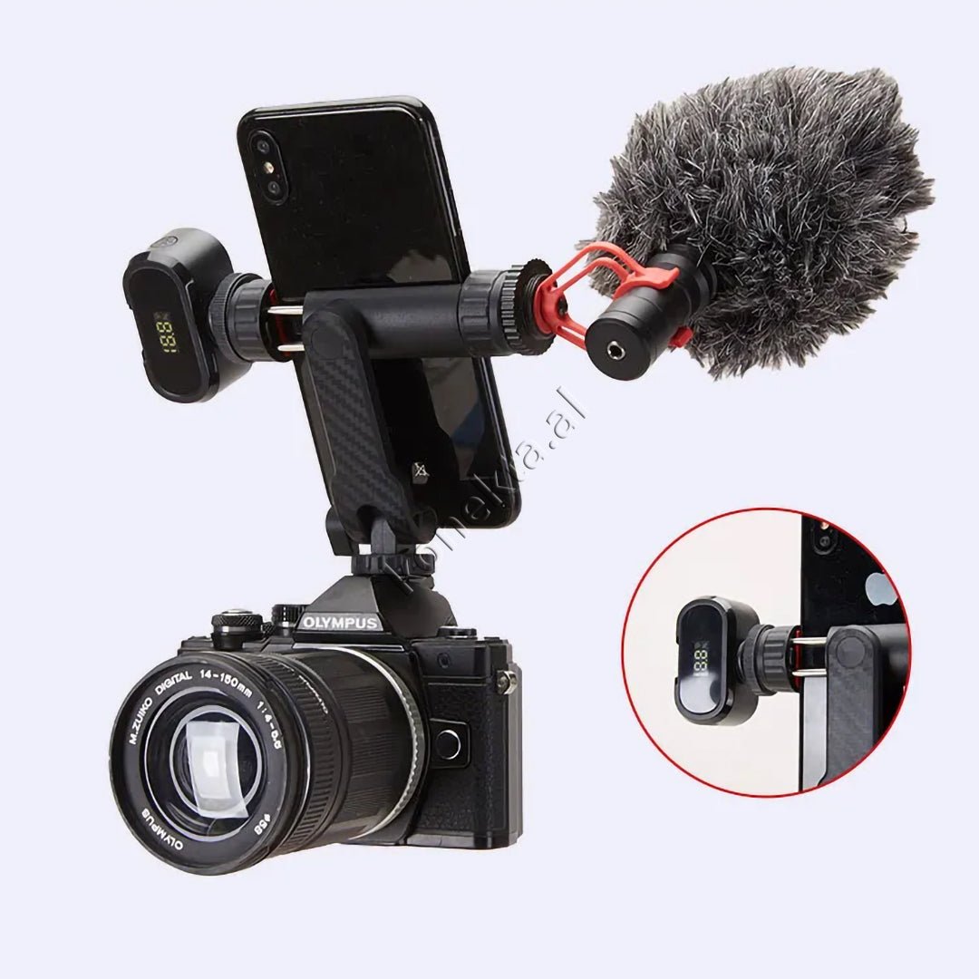 Jmary Phone Holder with 360° Rotation for Camera or Tripod - Thumbnail 9