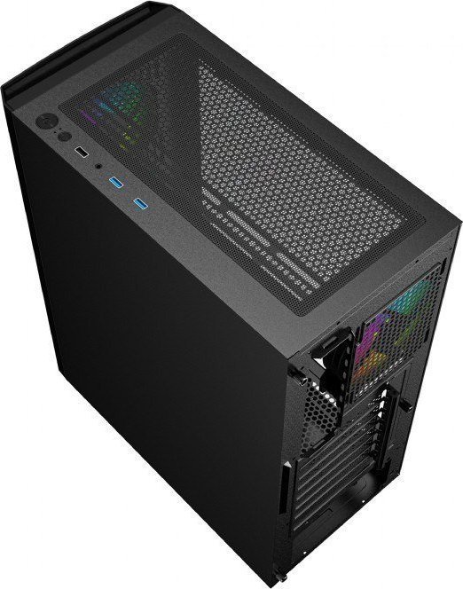Gembird Fornax 400X Case, ARGB, Midi Tower - Thumbnail 5