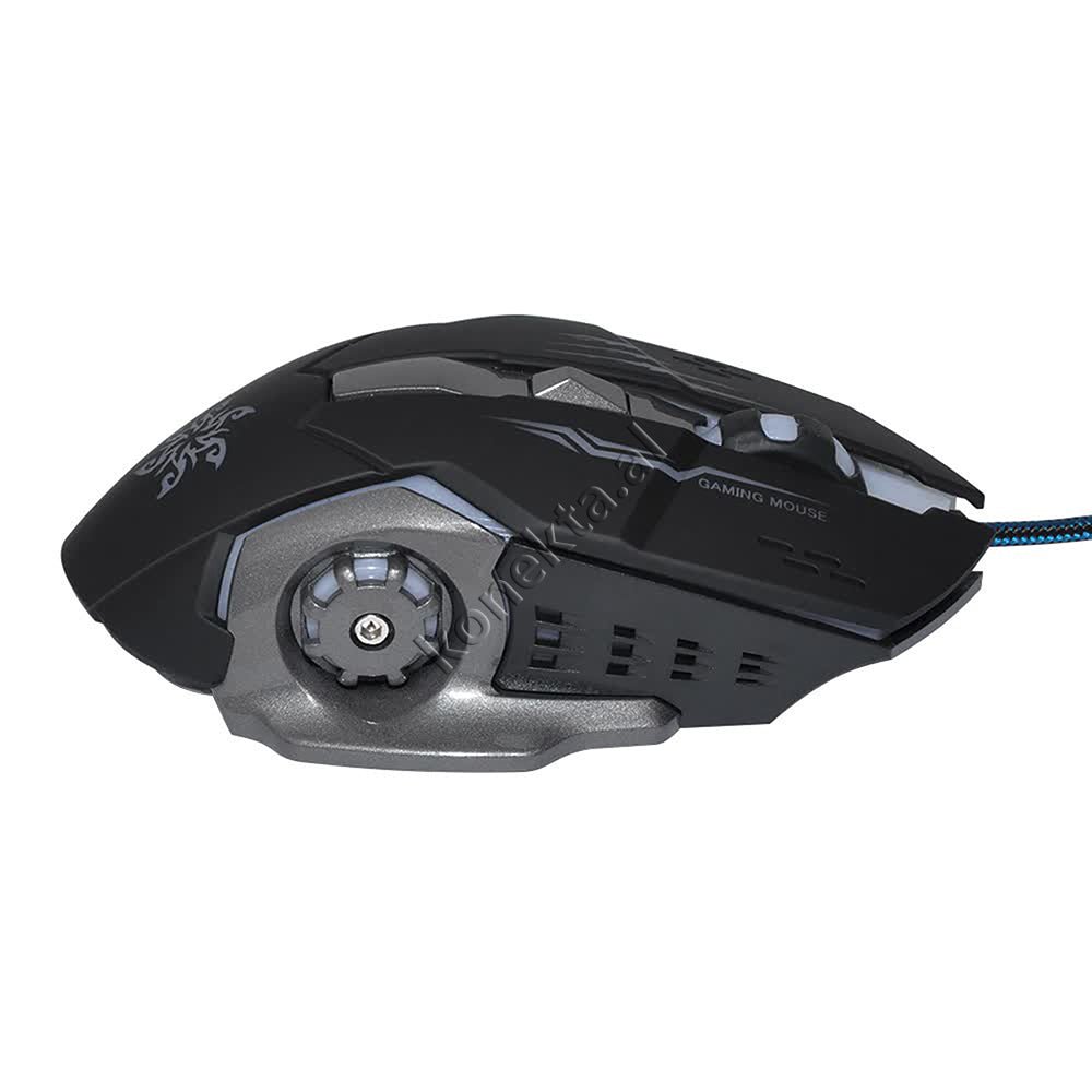 tjetertjeter X1 Gaming Mouse, Black and Grey, RGB Lighting - Thumbnail 24