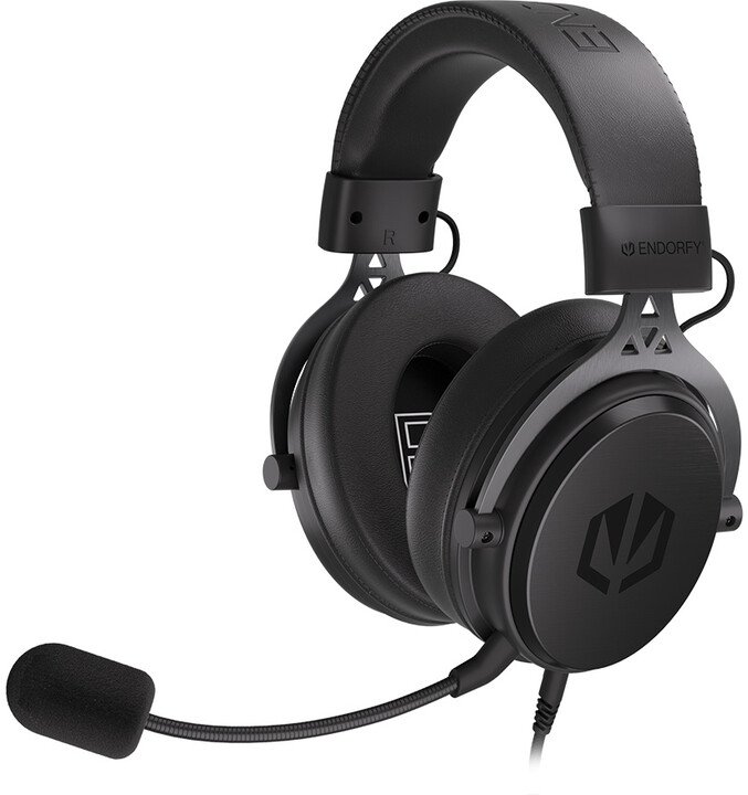 Endorfy Viro Headphones, Black - Thumbnail 3
