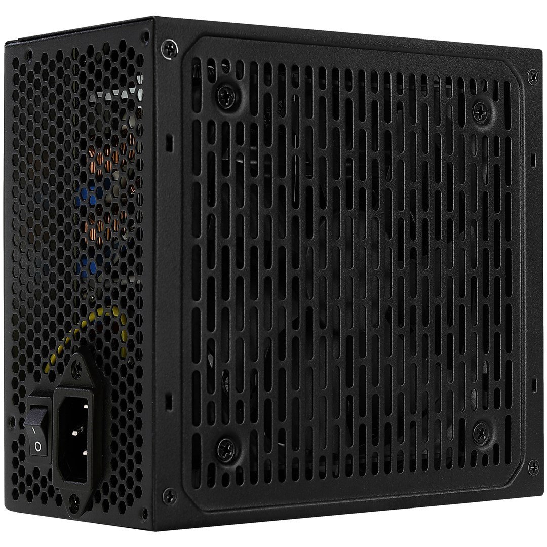 Aerocool LUX 550W Power Supply, 80Plus Bronze, 12 cm, Black - Thumbnail 6