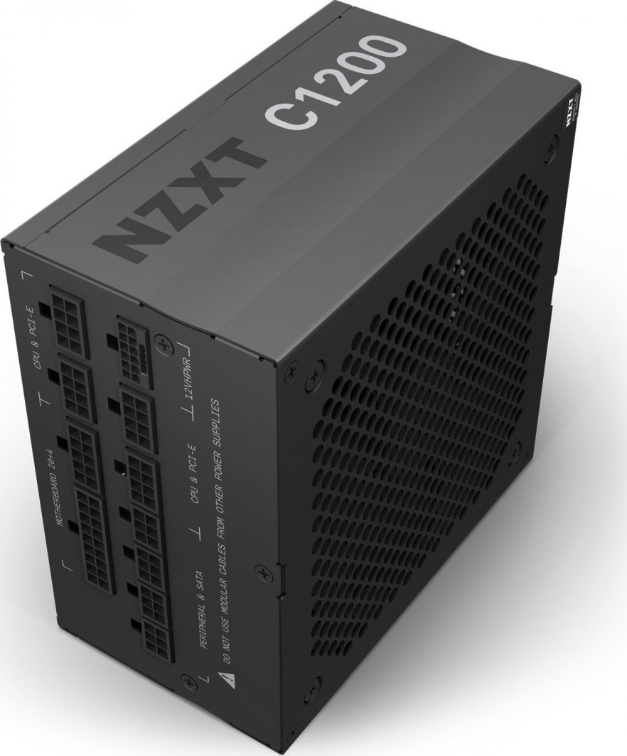 NZXT C1200 Power Supply, 2022, Gold, 1200W, ATX 3.0 - Image 1