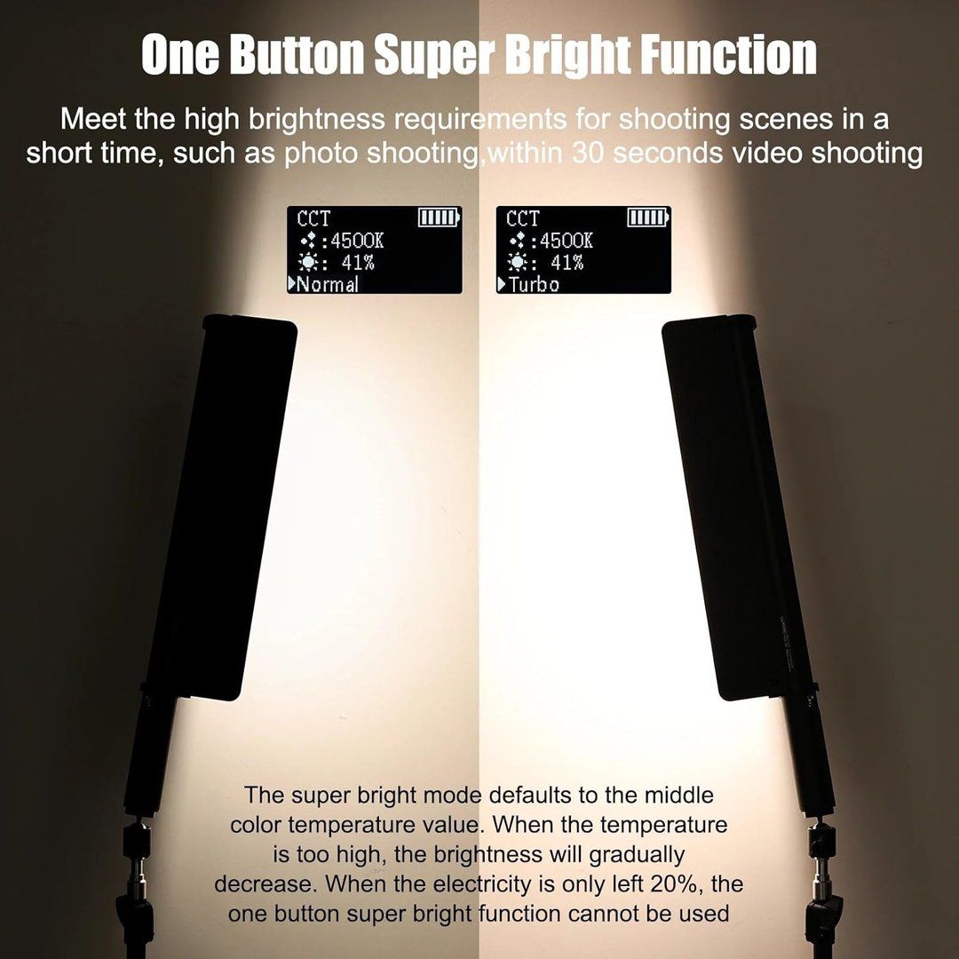 BD-B6 Portable Light, RGB 13W - Thumbnail 7