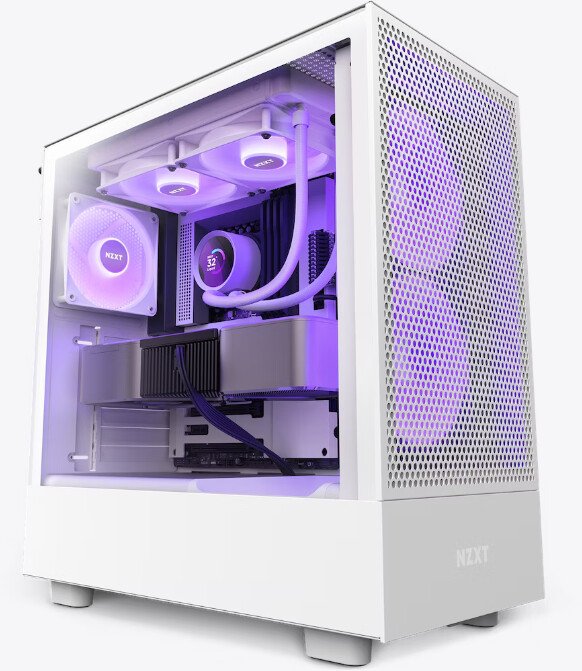NZXT Kraken 240 RGB Cooler, White - Thumbnail 6