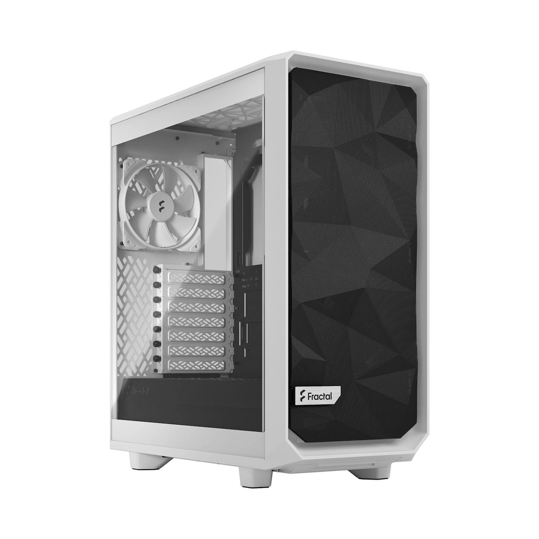 Fractal Design Meshify 2 Compact Lite Case, White - Image 1