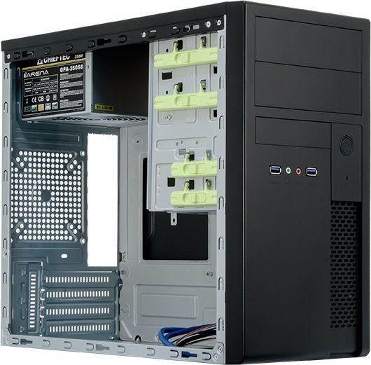 Chieftec XT-01B-350GPB Case, Mini Tower - Thumbnail 6