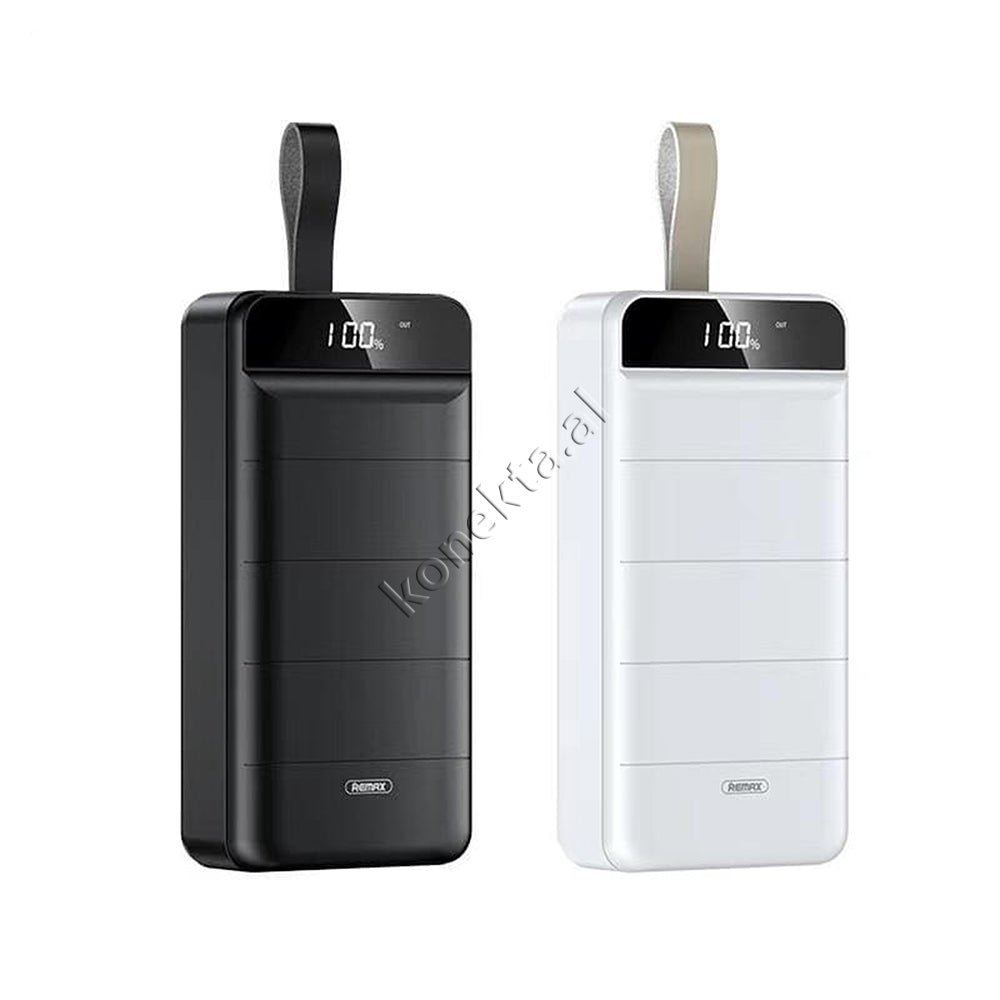 Remax 50000mAh Power Bank, Black / White - Thumbnail 4