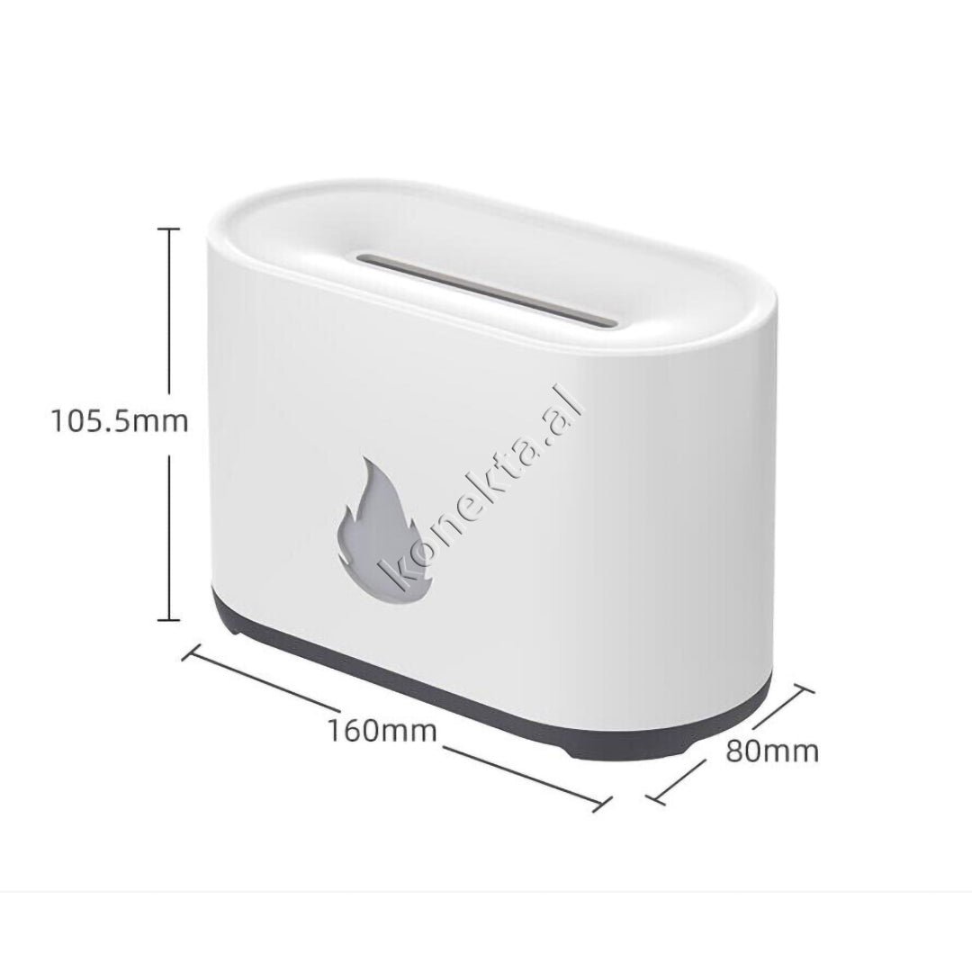tjetertjeter Flake Air Humidifier, Black / White - Thumbnail 8