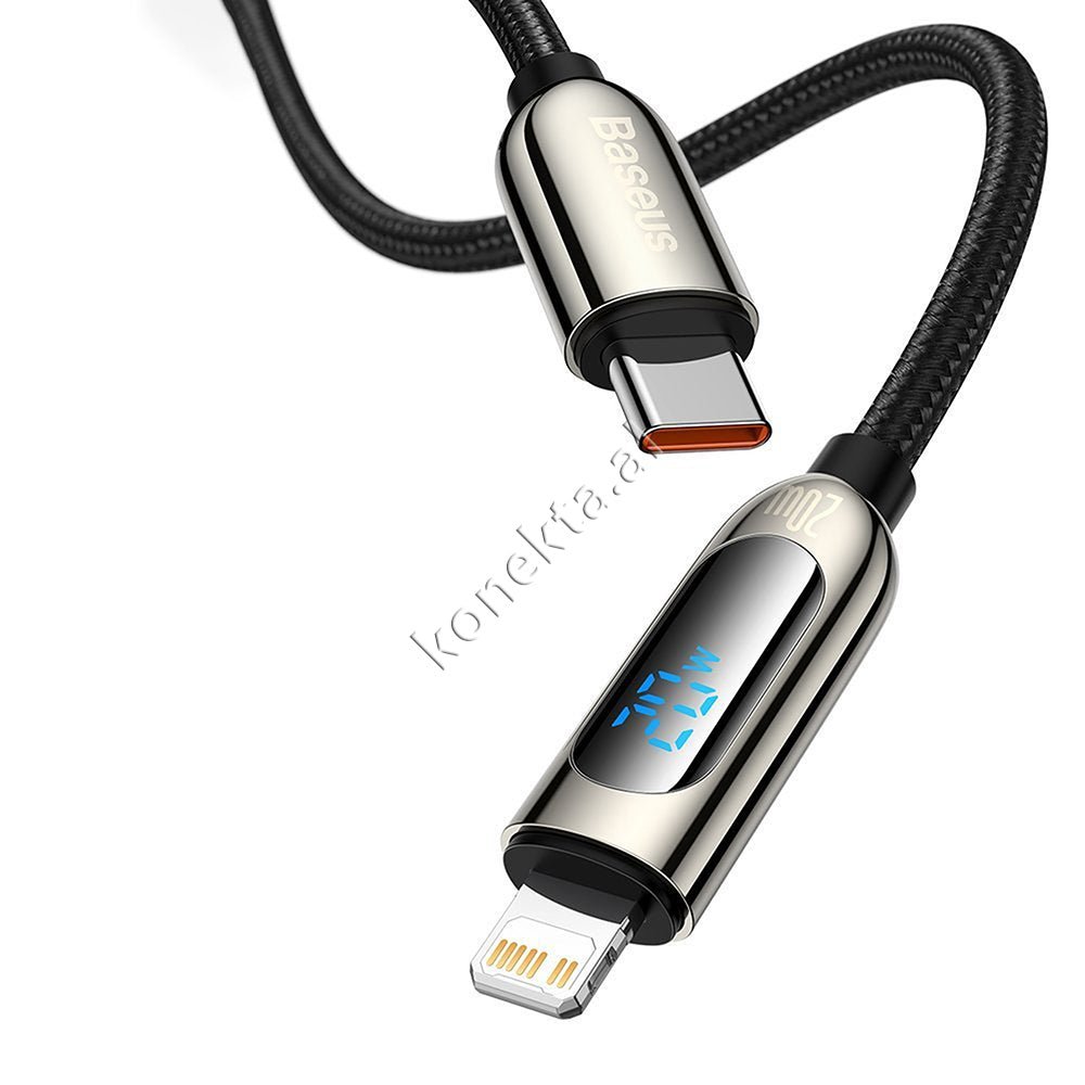Baseus Type-C to Lightning Charging Cable, 20W, 1m - Thumbnail 3