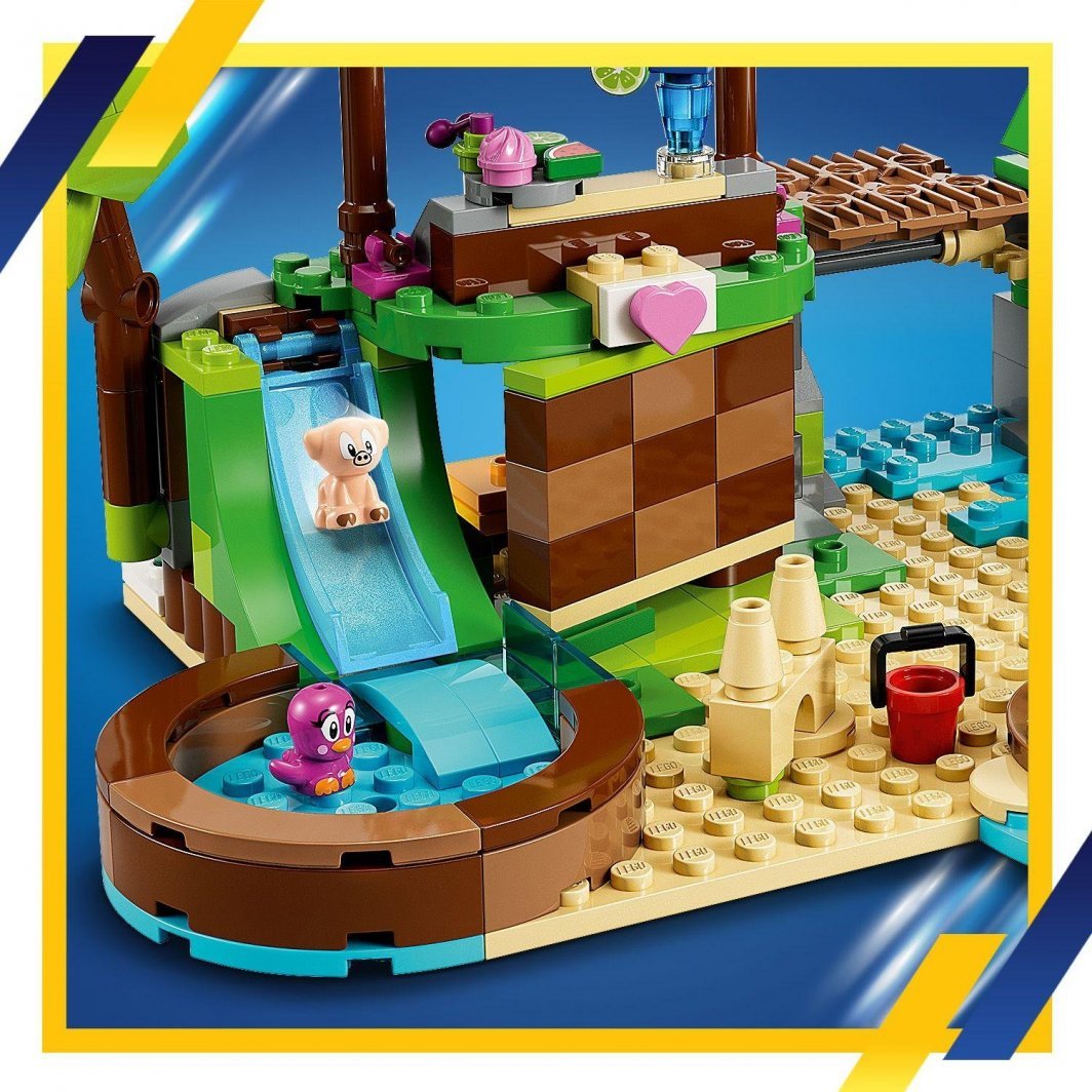 LEGO Sonic the Hedgehog 76992 Amy's Animal Rescue Island Set, 388 pieces - Thumbnail 4