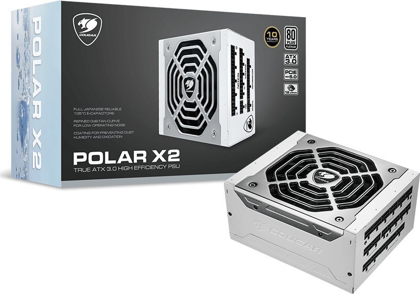 Cougar Polar X2 31PX120001P01 ATX 3.0, 1200W Power Supply - Thumbnail 7