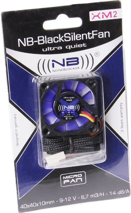 Noiseblocker BlackSilent XM2 Cooler, 40 mm - Thumbnail 3