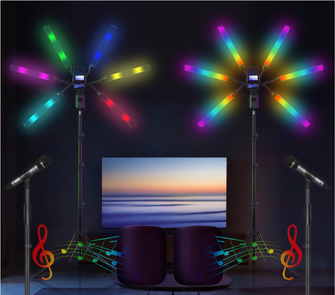 tjetertjeter Trekembesh Tripod Me 6 Drita LED Te Palosshme - Thumbnail 10