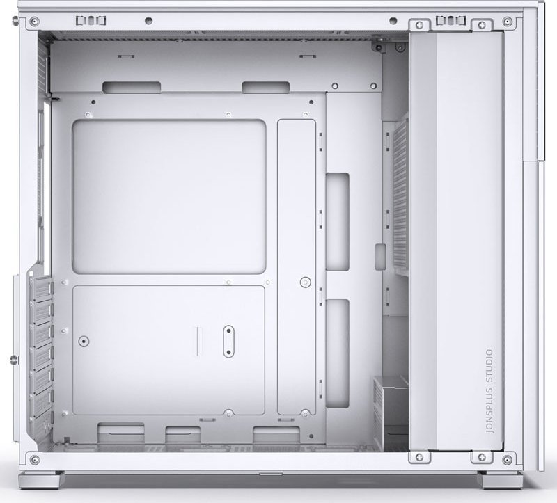 Jonsbo D41 Case, White, Mesh Screen, Midi Tower - Thumbnail 4