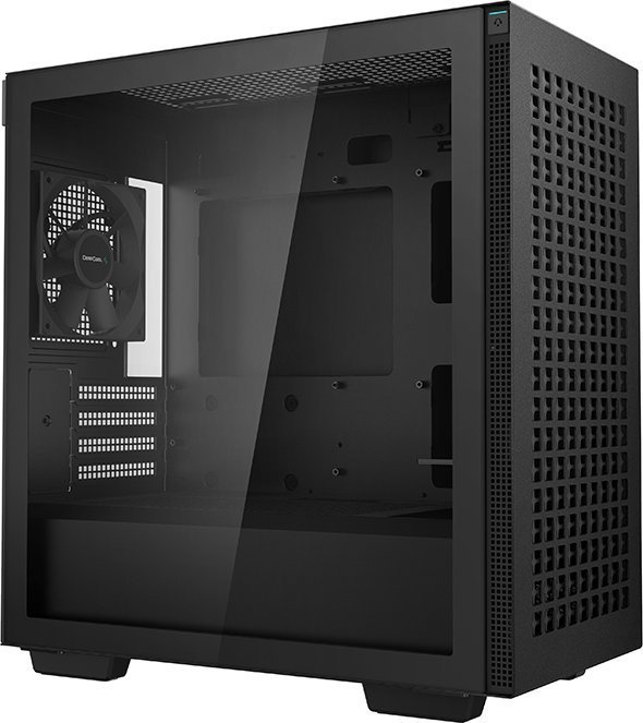 Deepcool CH370 Case, Black, Midi Tower - Thumbnail 2