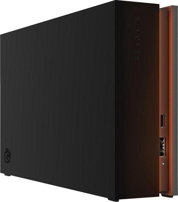 Seagate FireCuda Gaming Hub External HDD, 8TB, Black - Image 1