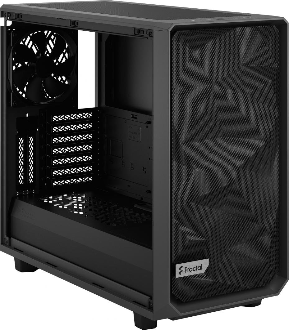 Fractal Design Meshify 2 TG Light Tint Case, Grey, Midi Tower - Thumbnail 3