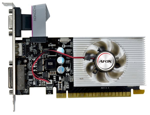 AFOX GeForce GT 220 Graphics Card, 1GB GDDR3 - Image 1