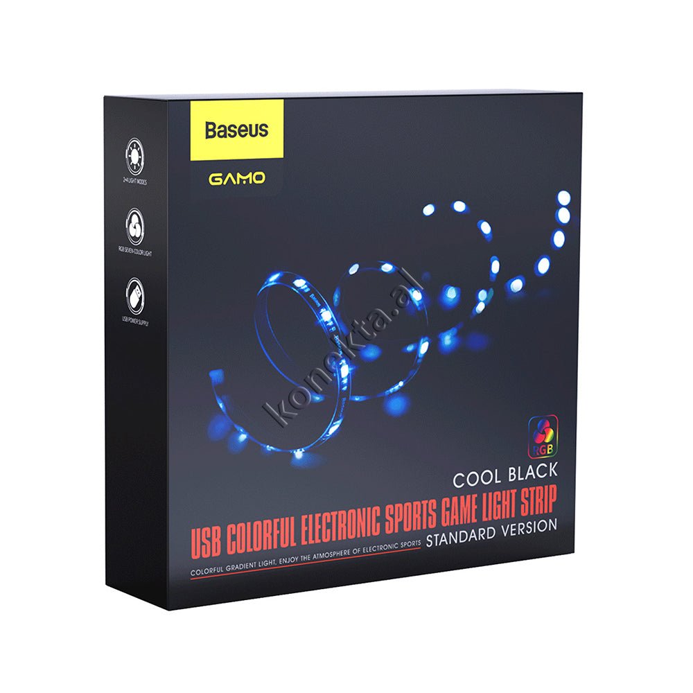 Baseus Shirit LED Adesiv RGB, 1m, 5W - Thumbnail 2