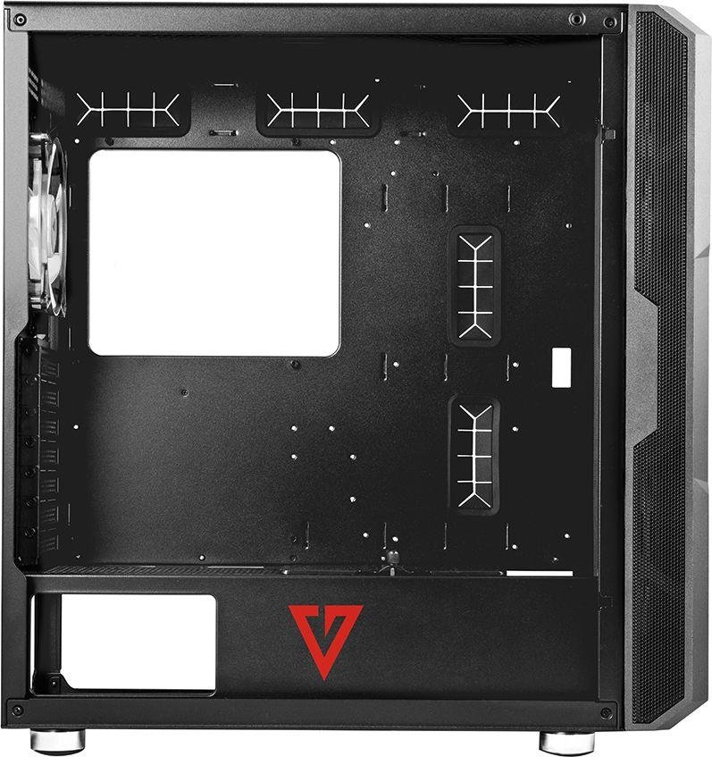 Modecom Volcano Amirani ARGB Case, Black, Midi Tower - Thumbnail 15