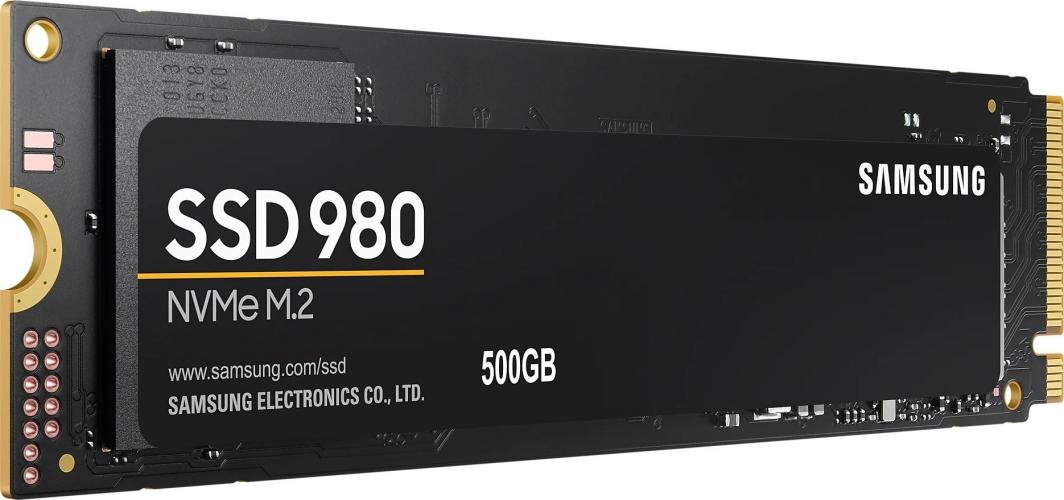 Samsung 980 SSD, 500GB, M.2 2280 PCI-E x4 Gen3 NVMe - Thumbnail 2
