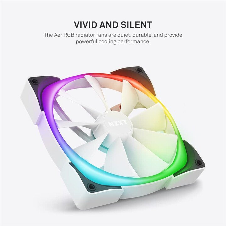 NZXT Kraken X63 RGB Cooler, White - Thumbnail 5