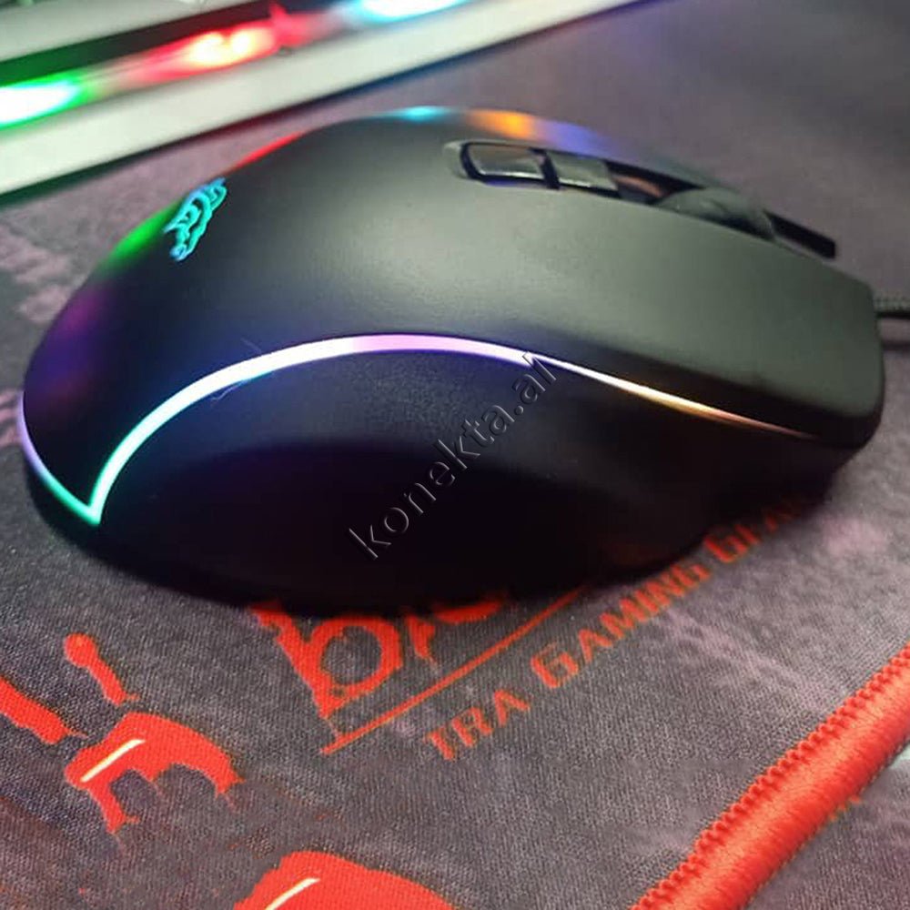tjetertjeter Gaming Mouse, Black, RGB Lighting - Thumbnail 3