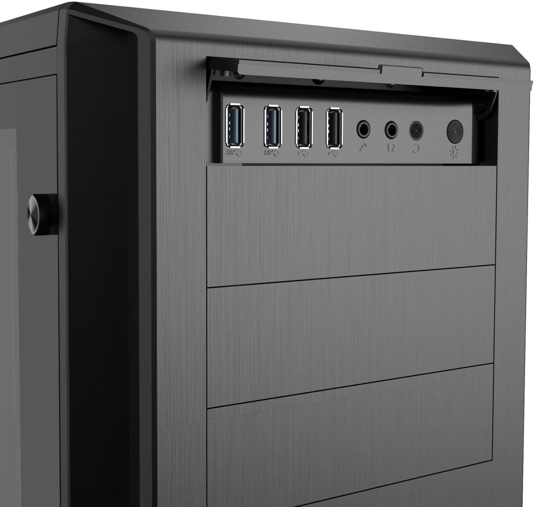 Phanteks Enthoo Pro Case, Black, Midi Tower - Thumbnail 10