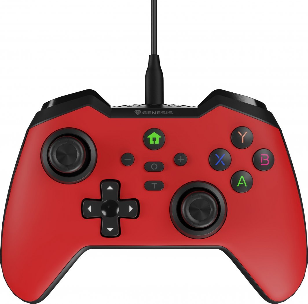 Genesis Mangan 300 Controller, Wired, Red - Image 1