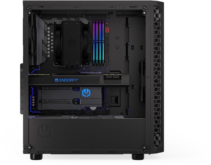 Endorfy Signum 300 Core Case, TG, Black - Thumbnail 6