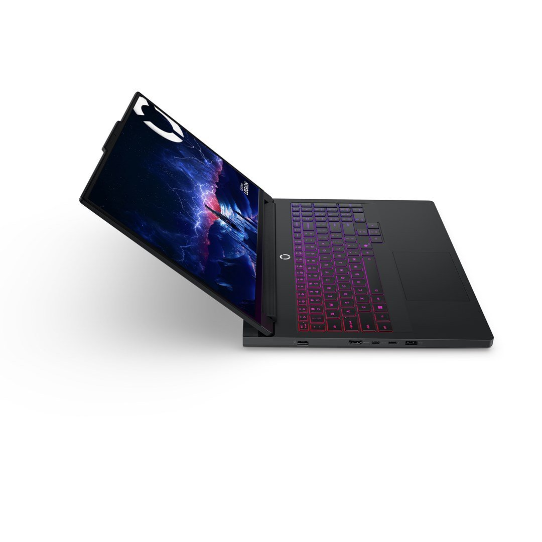 Lenovo Legion Pro 7 16IAX10H Laptop, 16", Intel Core Ultra 9, 64 GB DDR5-SDRAM, 1 TB SSD, NVIDIA GeForce RTX 5080, Black - Thumbnail 4