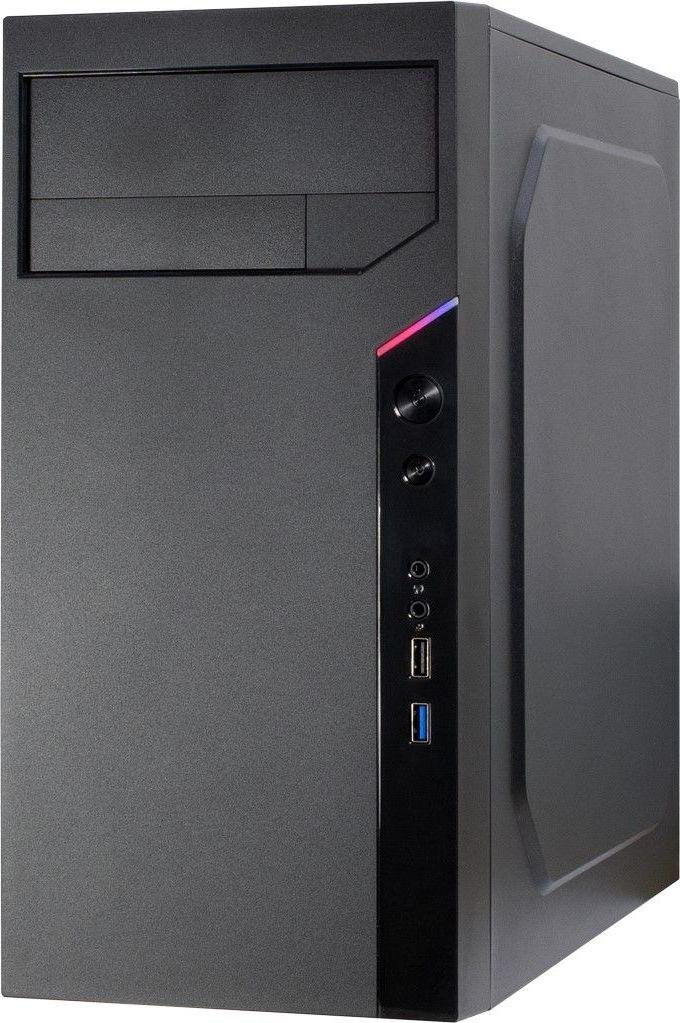 Inter-Tech IT-6505 Reto RGB Case, Mini Tower - Thumbnail 3