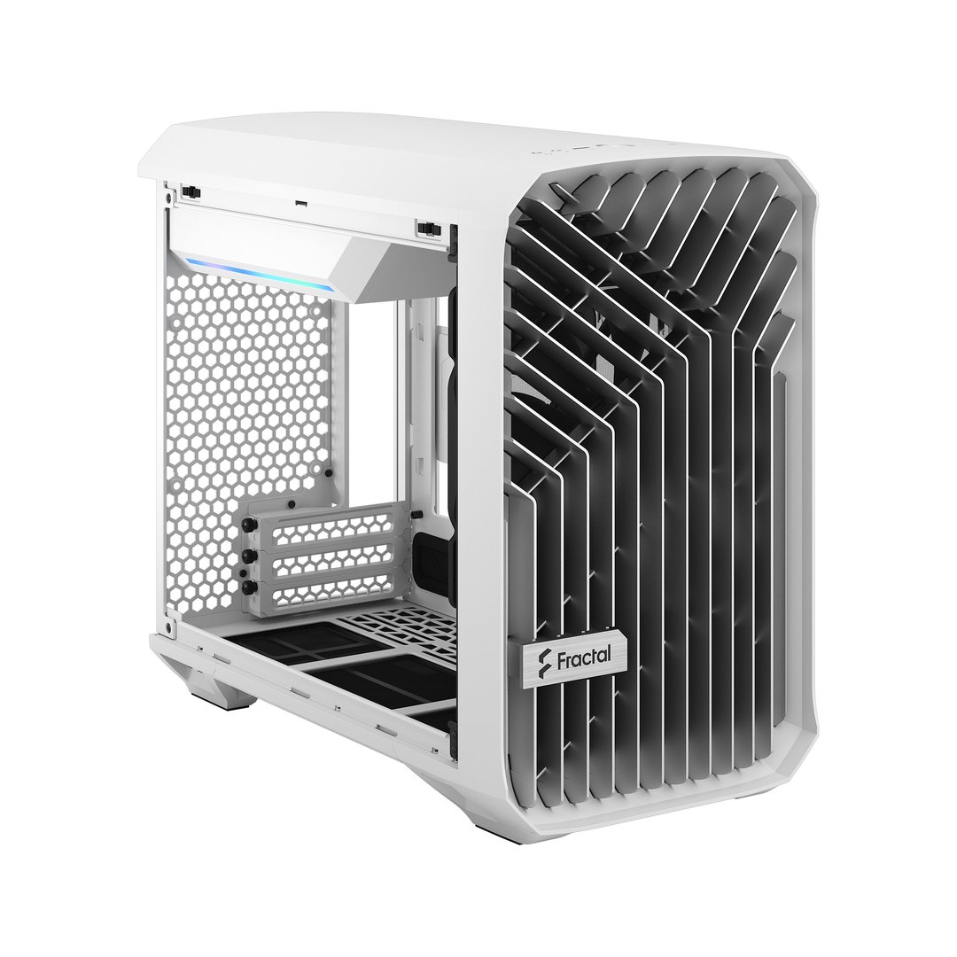 Fractal Design Torrent Nano Case, White TG Clear Tint - Thumbnail 9