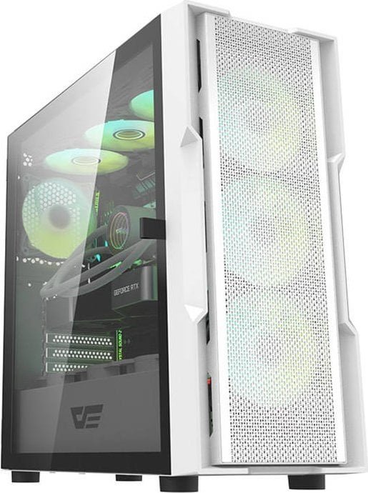 Darkflash DK431 Case, White, Midi Tower - Image 1