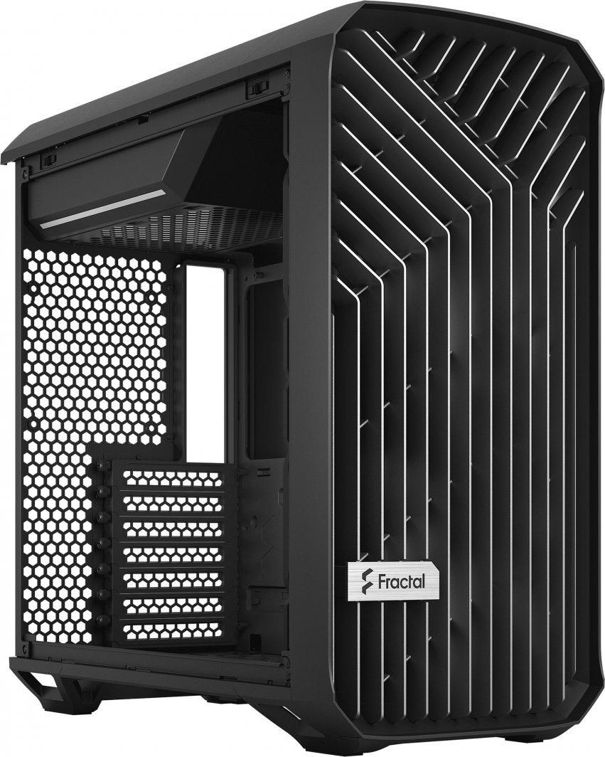 Fractal Design Torrent Compact Case, Black Solid, Midi Tower - Thumbnail 10