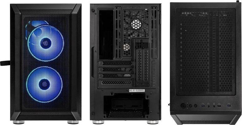 Kolink Citadel Mesh RGB Case, Micro Tower - Thumbnail 4