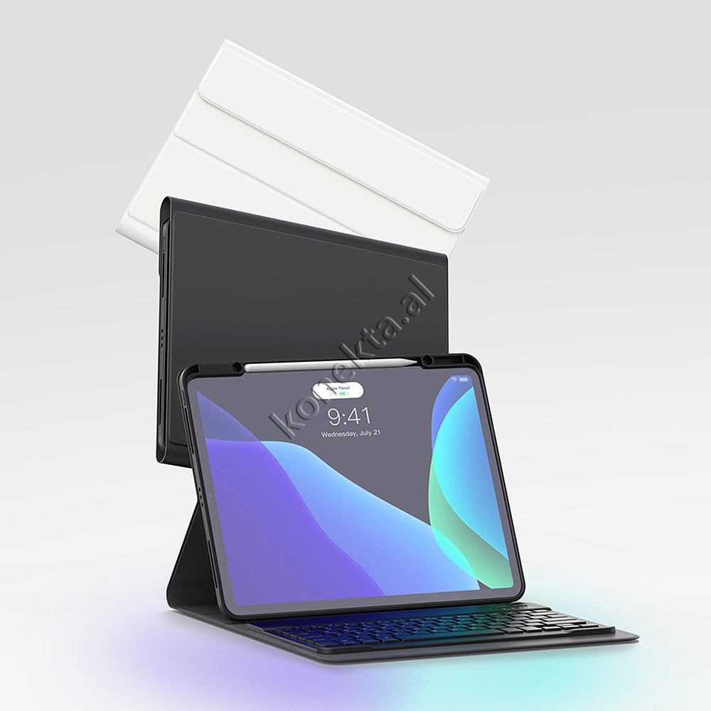 Baseus Cover Leather with Keyboard for iPad 12.9 Inch - Thumbnail 15