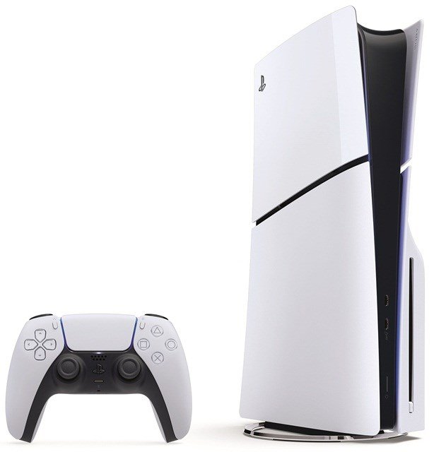Sony PlayStation 5 Slim Disc Console, Astro Bot Bundle 1TB, White - Thumbnail 2