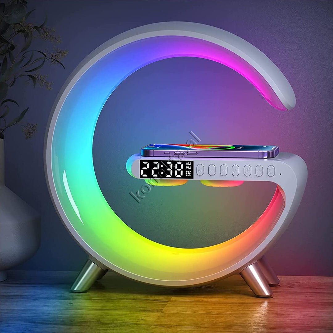 tjetertjeter Wireless Charger with LED RGB Light and Bluetooth Box - Thumbnail 2