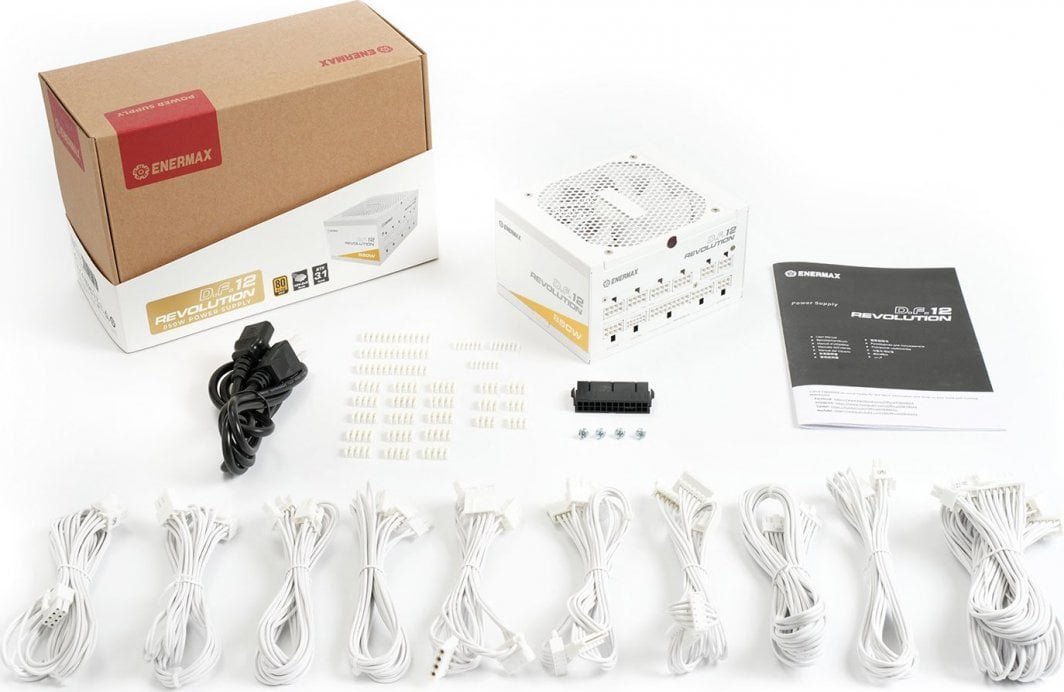 Enermax Revolution D.F. 12 ETV850G-W Power Supply, 850W, ATX 3.0 - Thumbnail 11