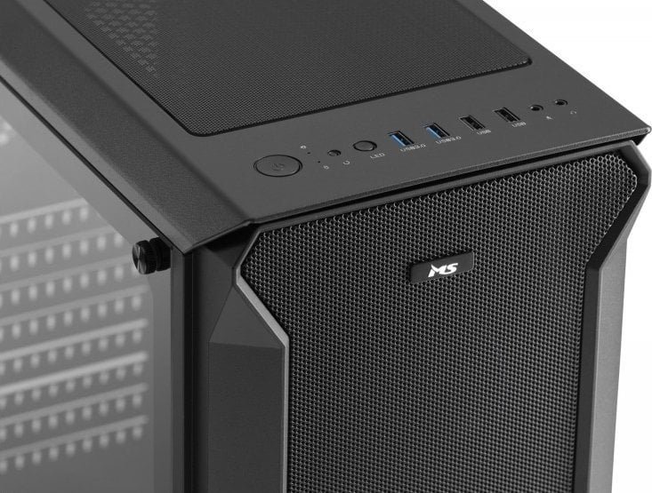 MS Armor V710 Case, Midi Tower - Thumbnail 3