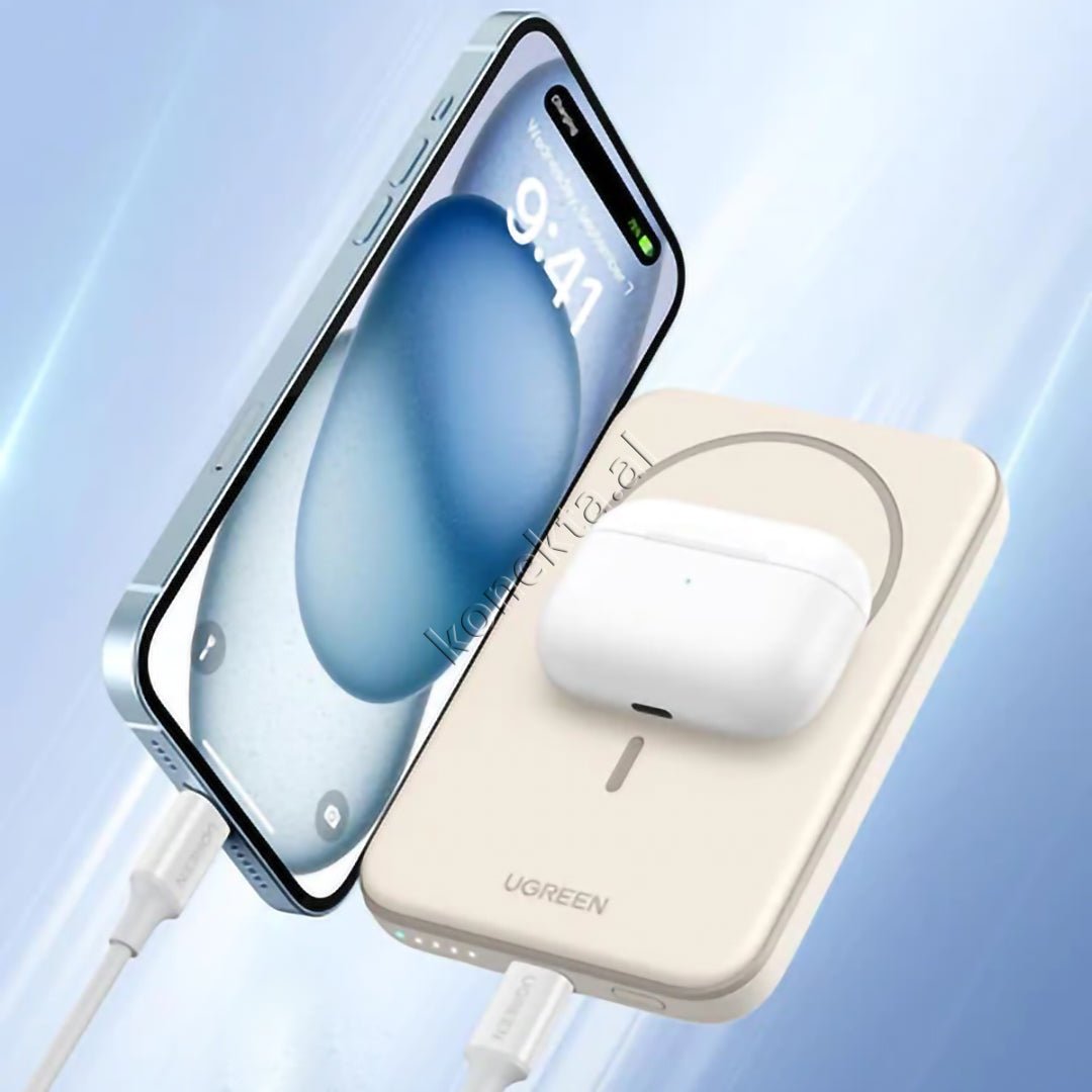 UGreen Bateri E Jashtme Magnetike 10000mAh 20W Karikim Wireless - Thumbnail 6