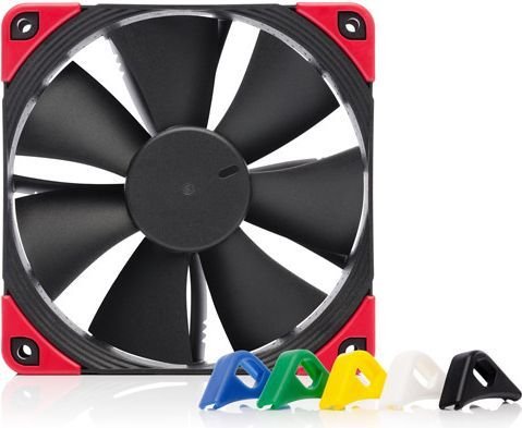 Noctua NF-F12 PWM CH.BK.S Fan, 120 mm, Black - Image 1